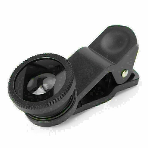 Universal 3In1 Clip-on Camera Lens FishEye Wide Angle Macro For Mobile Phone - Photo 13 sur 19