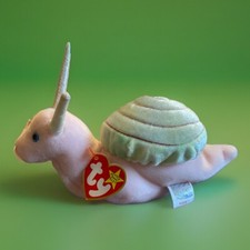 1999 Ty Beanie Babies Swirly the Snail MWMT RARE W ERROR