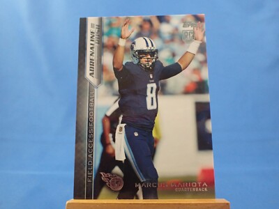 Marcus Mariota Topps Field Access 2015 RC Rookie Adrenaline Rush
