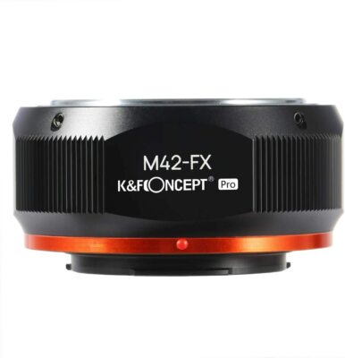 K&F CONCEPT M42 to FX Adapter for M42 Screw Mount Lens to Fujifilm Fuji X-Series