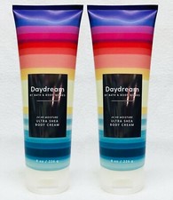 2 Bath Body Works DAYDREAM Ultra Shea Body Cream Lotion Tube 8 oz