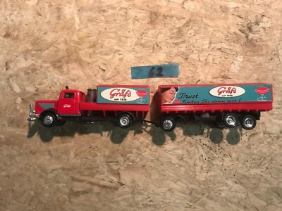 werbetrucks 1:87, Gräf's, Oldtimer, Hängerzug,Lkw, Selten, Holzvergaser