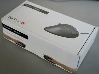 Contour Design WHITE Perfit Mouse Non-Scroll Optical Ergonomic USB PMO5-XL-R XL