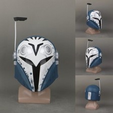Movie Star Wars Mandalorian Bo-Katan PVC Helmet Wearable Mask Cosplay Prop Gift