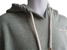 Jack  Jones Women's Hoodie 14/16 L Grey Cotton with Viscose
