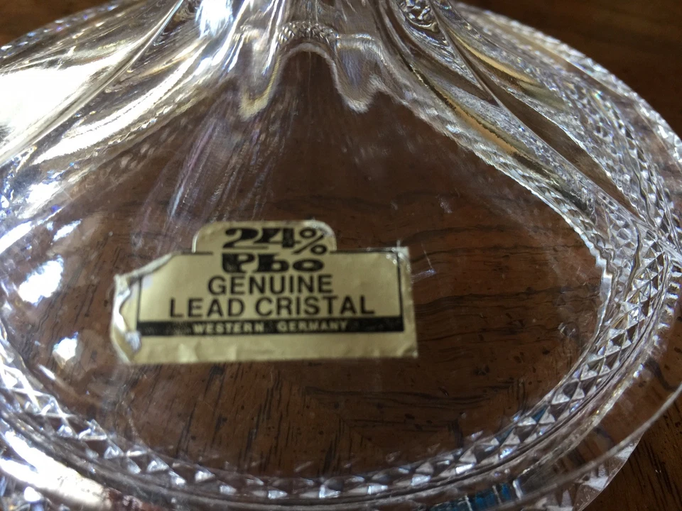 Large Led Chrystal Fruit Tray  - Image 4 of 4