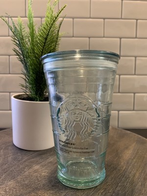 starbucks recycled glass