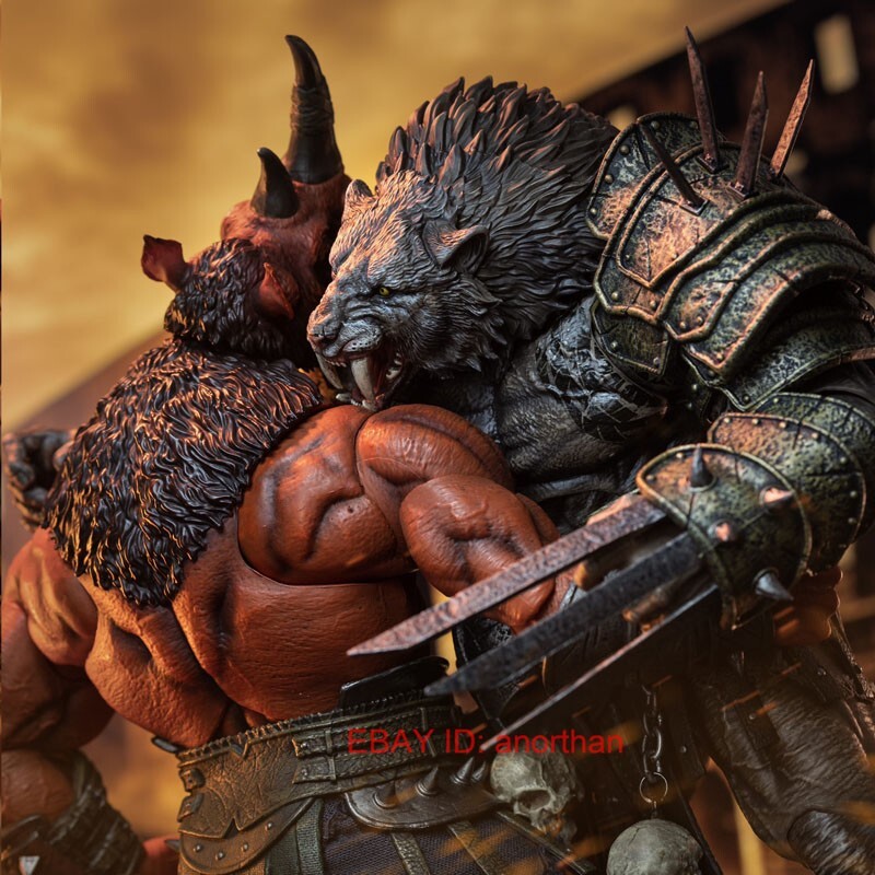 Xesray- Balathu, 23cm!サーベルタイガーアクションフィギュア Xesray Studio Fight for Glory Combatants The Big Teeth