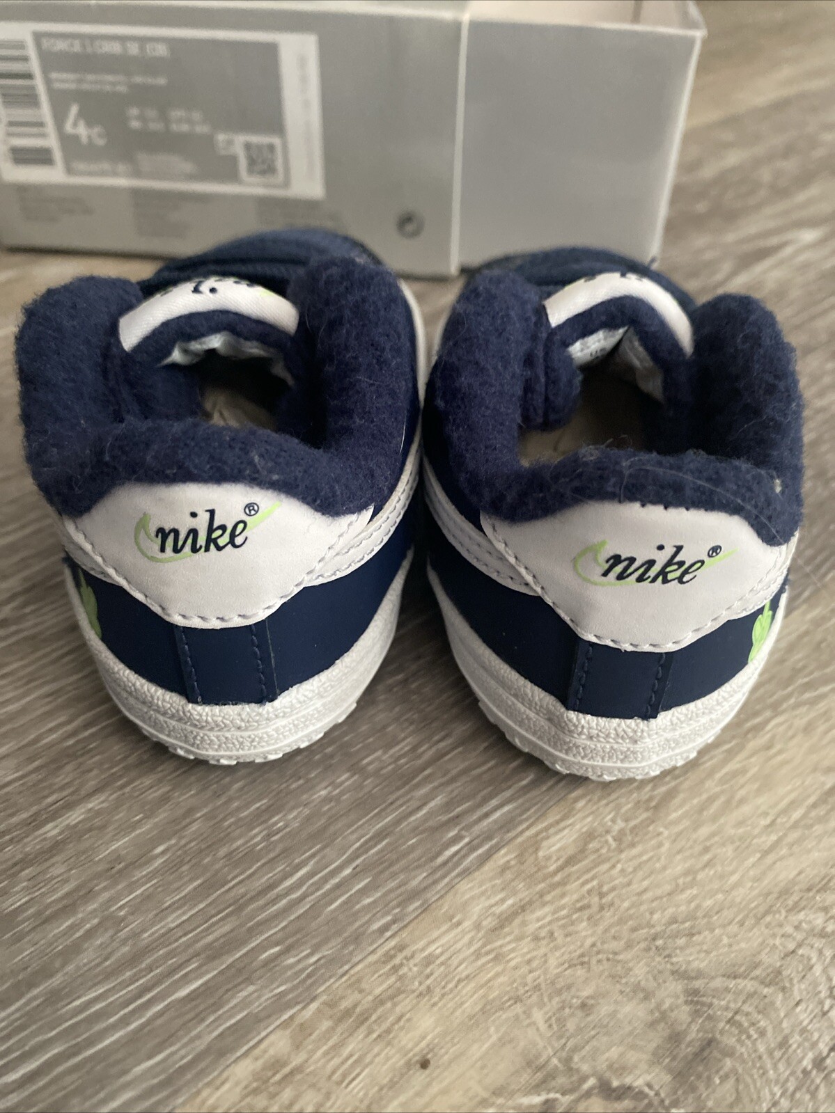 PONY Scarpe Nike Air Force 1 taglia 4C One Low Crib CB SE Midnight Navy DB4078 400