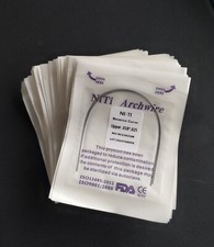 10Pack Dental Orthodontic Super Elastic Reverse Curve True Rectangular Arch Wire