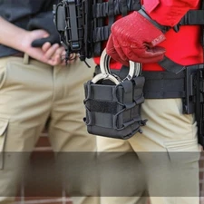 Tactical Double Molle Handcuff Pouch Handcuffs Case Holster for Vest/Duty Belt