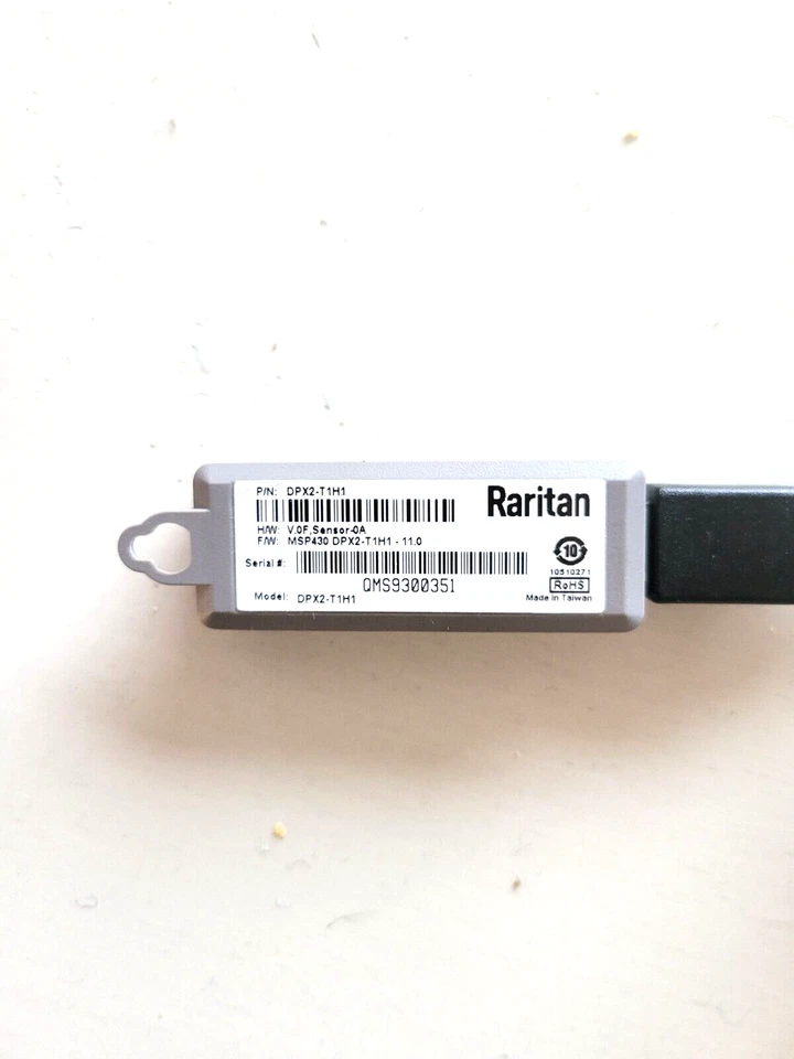 Raritan DPX2-T1H1 RJ-12 Dual Combo Temperature and Humidity Sensor New Open Box - Image 2 of 3