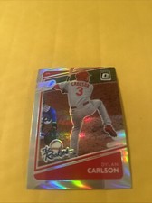 2021 Donruss Optic Dylan Carlson St. Louis Cardinals The Rookies Silver Prizm