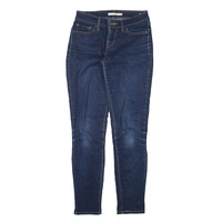 LEVI'S 711 Womens Jeans Blue Slim Skinny W26 L28
