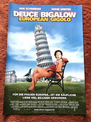 Deuce Bigalow European Gigolo Kinoplakat Poster A1, Rob Schneider