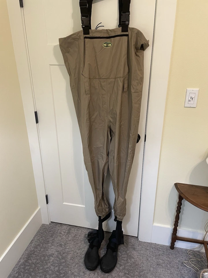 Pro Line Fisherman Chest Wader Strumpf Fuß Angeln Overall