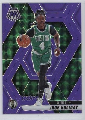 2024-25 Panini Mosaic Fluorescent Purple Prizm 237/249 Jrue Holiday #196 1c8t