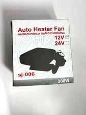 Auto Heater Fan Car Truck dj-006 200W 12V NAGRZEWNICA SAMOCHODOWA