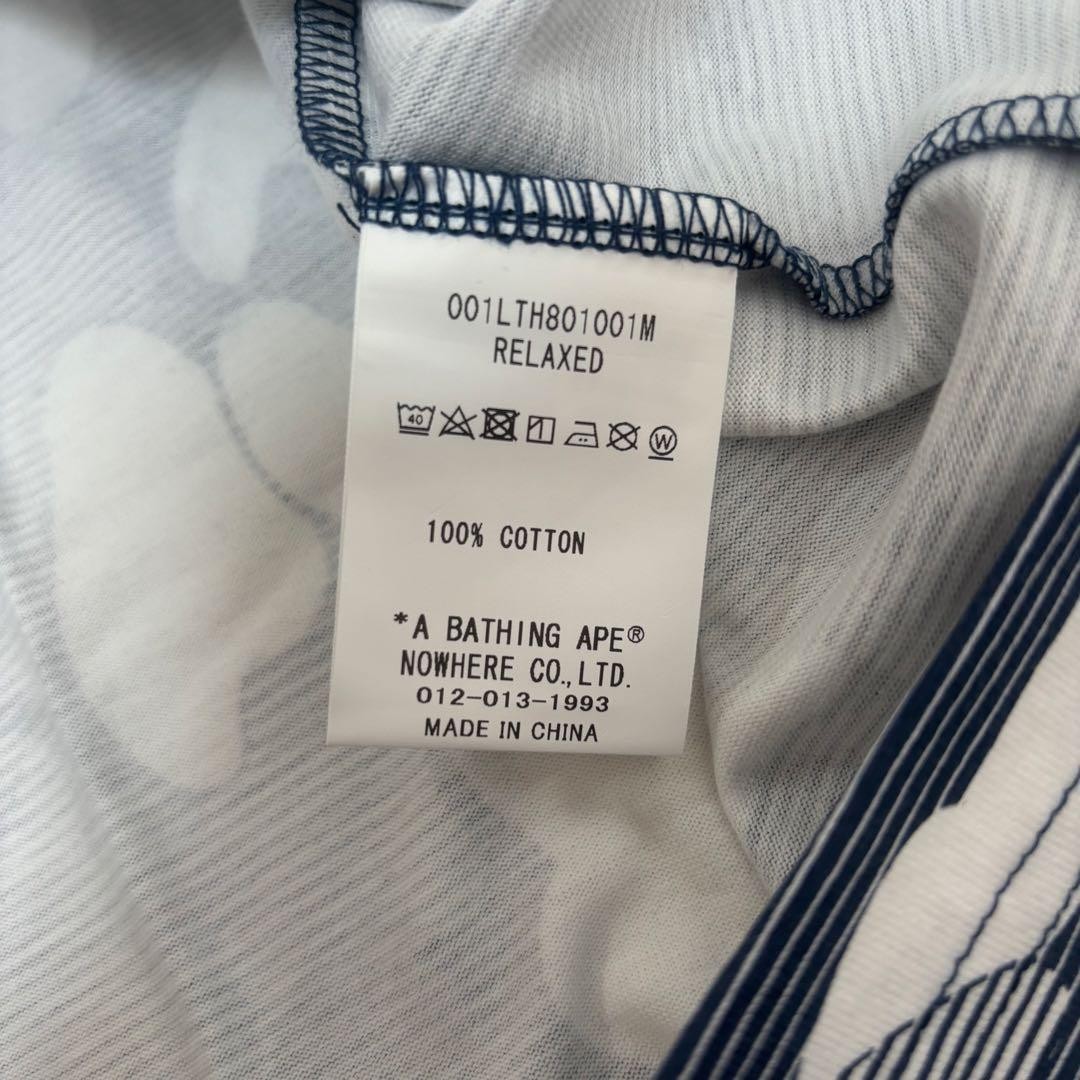 Abathing Ape BAPE camouflage long sleeve T-shirt unused item thumbnail 12