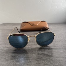 Ray-Ban Sunglasses RB 3548-N 001/9O Hexagonal Gold Tort FRAMES ONLY 54-21-145