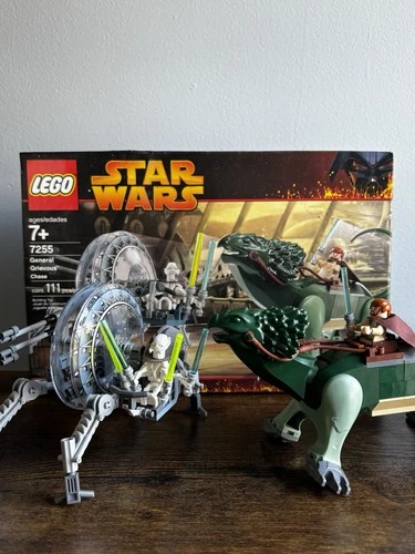 LEGO Star Wars: Set 7255 General Grievous Chase 100% Complete W/ Box and Manual