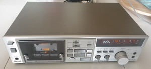 Vintage Technics RS-M250 Kassettendeck, gereinigt, Riemen getauscht, gt. Zustand