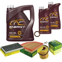 Mann Inspektionspaket 7L Mannol Energy 5W-30 FüR BMW E60 523I 525I 530I E61