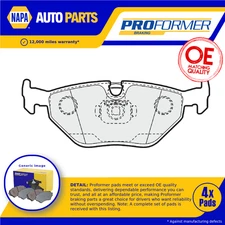 Brake Pads Set fits BMW 540 E39 4.4 Rear 96 to 03 Proformer 34211163395 New