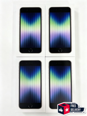 Factory NEW Apple iPhone SE 3rd Gen 2022(5G) Unlocked GSM+CDMA 2 yr wty US STOCK