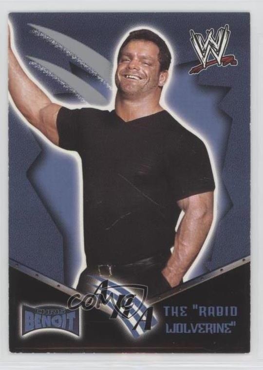 2002 Fleer WWE Royal Rumble AKA Chris Benoit #78 0in6