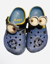 Crocs Toddler Minions Disposable Me Clogs Size 4