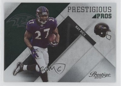 2010 Panini Prestige Prestigious Pros Green 59/250 Ray Rice #43 oh4
