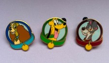 ⛵ Disney Pin Magical Mystery Dog & Cat Collars Series pins 