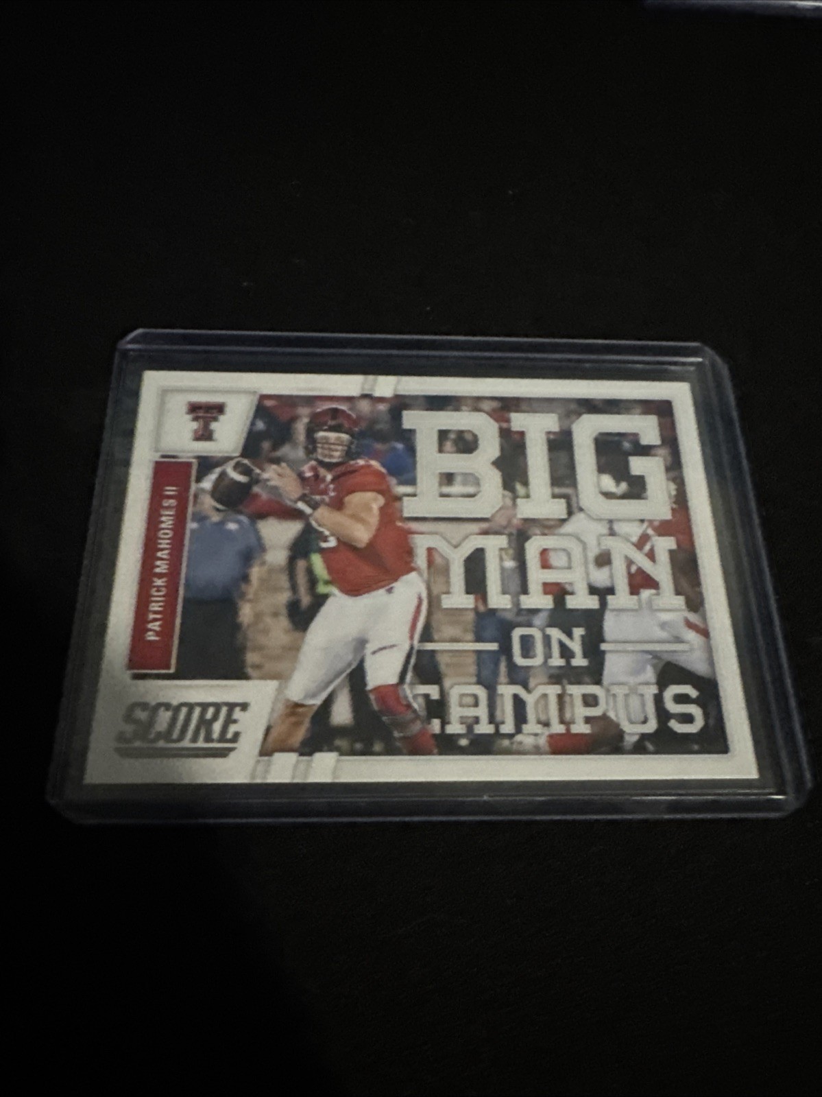 2017 Score - Big Man on Campus Patrick Mahomes II #6 (RC)