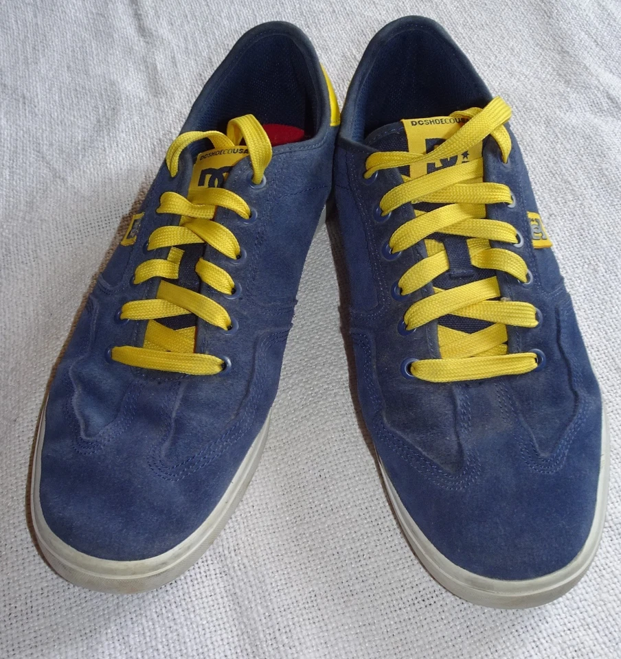 Chaussures de skateboard bleu marine DC shoes modèle Vestrey S taille 44 neuves - Photo 4/4