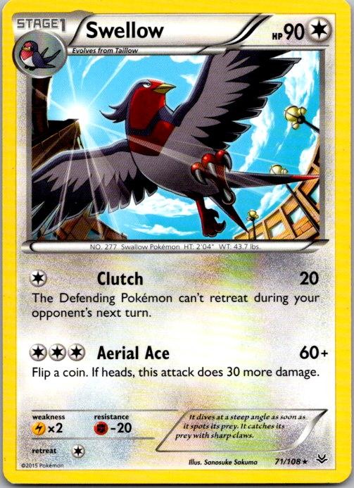 Swellow 71 Rare Roaring Skies Lightly Played