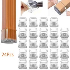 24 Anti-Slip Furniture Pads - Self-Adhesive, Noise-Reducing