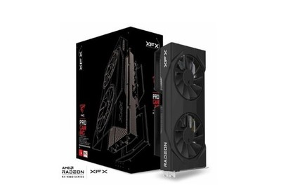 XFX Swift AMD Radeon RX 9060XT OC Gaming Edition with 16GB GDDR6 HDMI 2xDP AMD