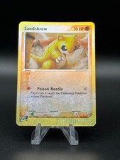Sandshrew 75/100 Common Sandstorm Pokemon Reverse Holo Lightly Played on eBay
