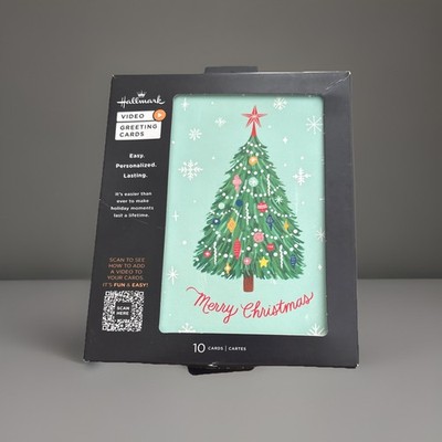 Hallmark Video Greeting Cards Christmas Scan The QR Code Memories Family Friends