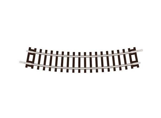 Peco ST1251 Setrack Code 55 No 2 Rad Std Curve (8) TT:120 Gauge