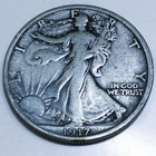 1917 Walking Liberty Half Dollar Beautiful High Grade Coin Rare Date
