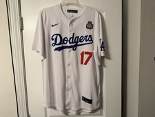 Shohei Ohtani Dodgers Nike Limited Jersey Large genuine w World Series patch