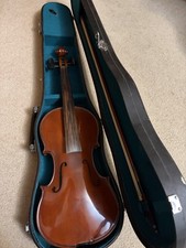 Violin With Bow And Case