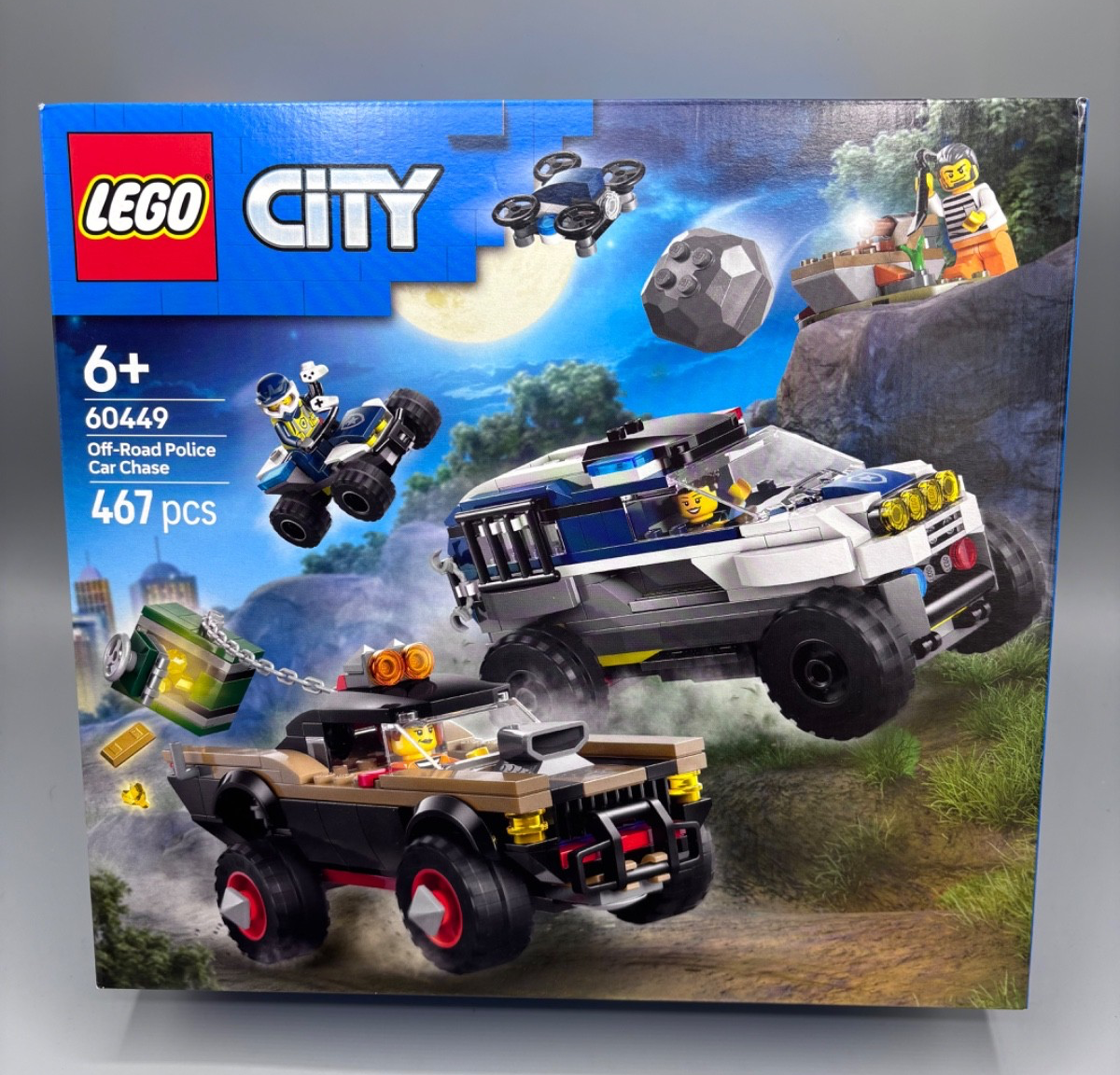 Lego City (Set 60449) Off-Road Police Car Chase - New & Sealed