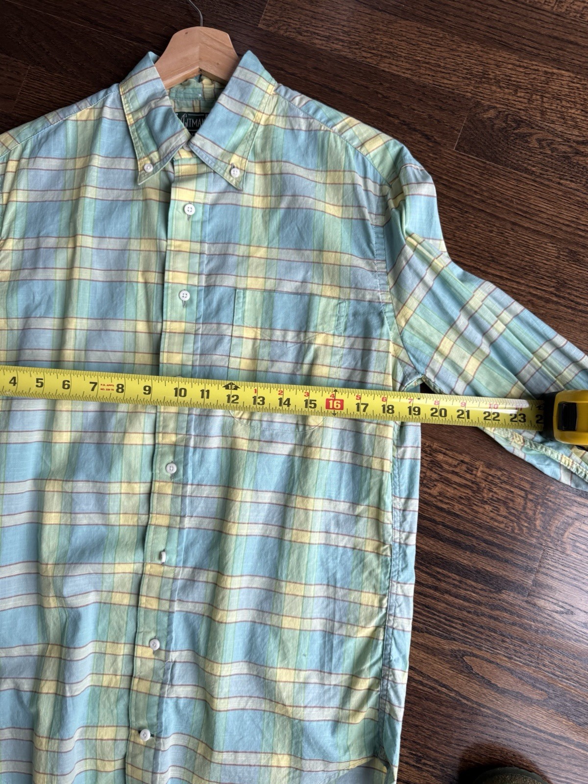 Gitman Bros. Vintage Long Sleeve Shirt USA M