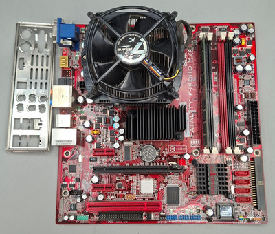 Mainboard ABIT Fatal1ty F-I90HD Sockel 775 + Intel C2D E6320 + 1GB RAM