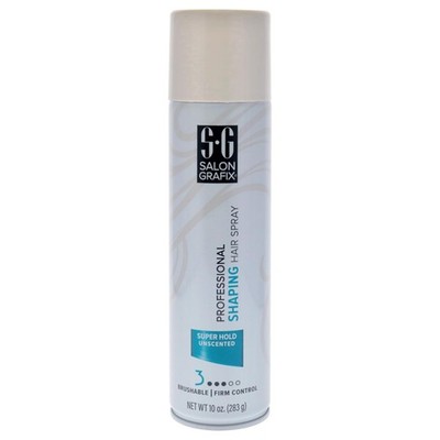 Shaping Hair Spray Super Hold - Flexible and Brushable - Hairspray for Women ...