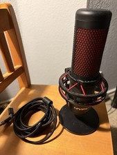 HyperX QuadCast USB Condenser Microphone Blac...