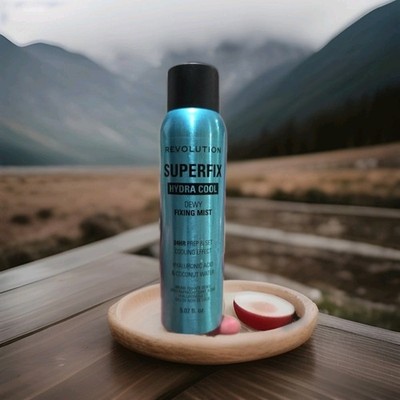 Revolution Superfix Hydra Cool Prep Fix Continuous Fixing Mist Refresh 119g NEW